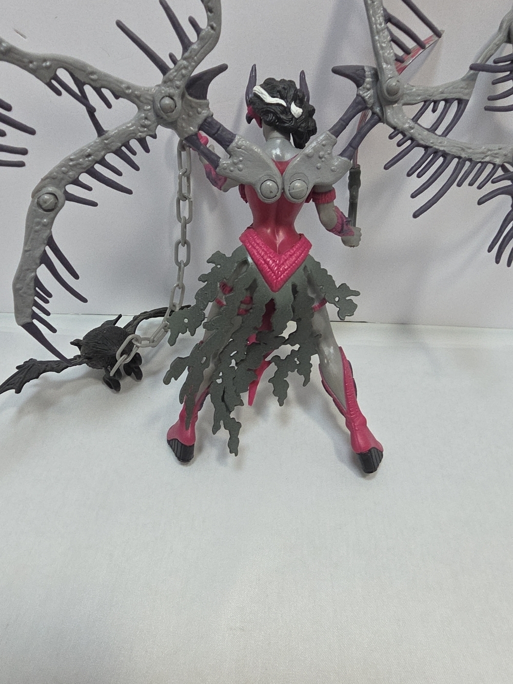 1996 McFarlane Spawn Series 5 Widow Maker Figure Complete Wings Loose (N) - Picture 9 of 9
